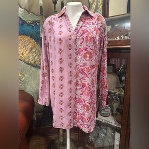 Knox Rose Pink Floral Top